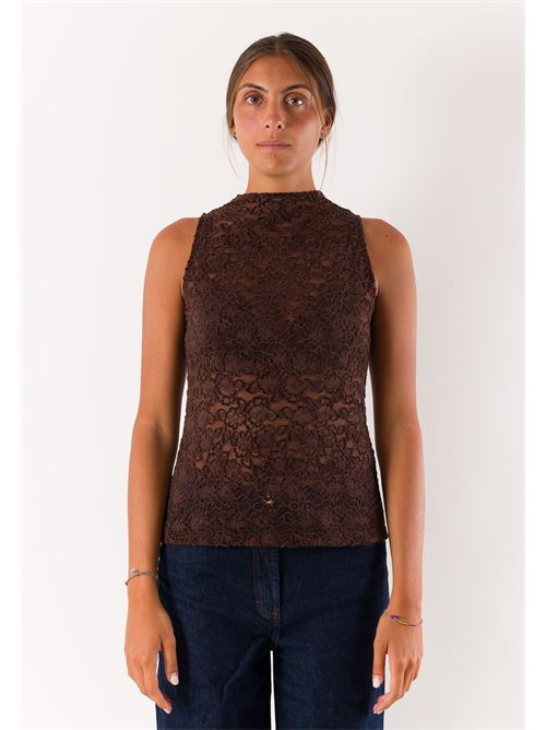 canotta lupetto MESANGE | AI26664MORO