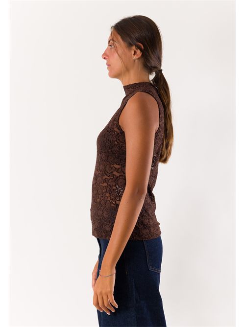 canotta lupetto MESANGE | AI26664MORO