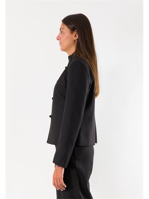 Giacca donna con alamari AI26669 MESANGE | AI26669NERO