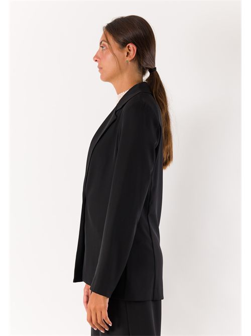 giacca con bottone fod. MESANGE | AI26706NERO