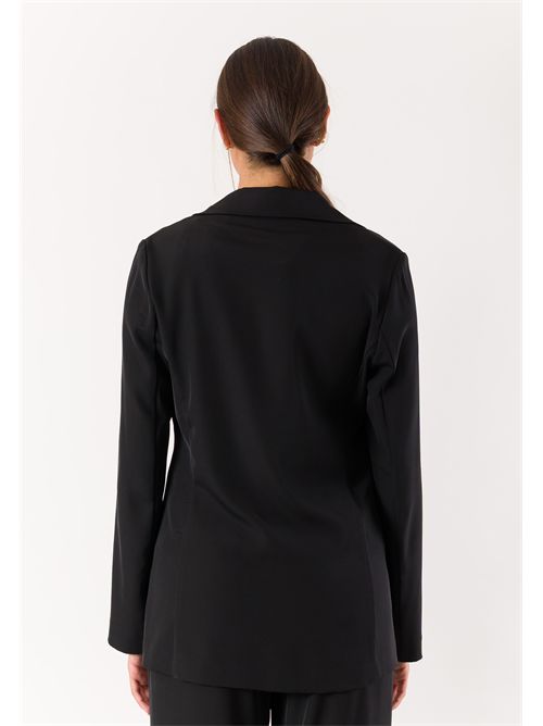 giacca con bottone fod. MESANGE | AI26706NERO