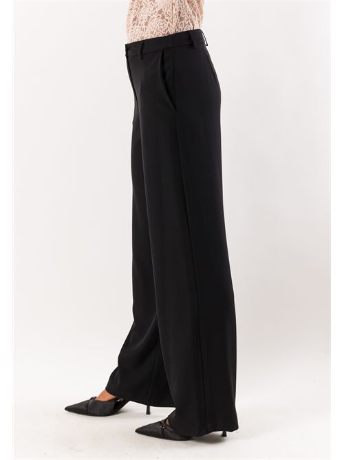 pantalone palazzo bott. MESANGE | AI26707NERO