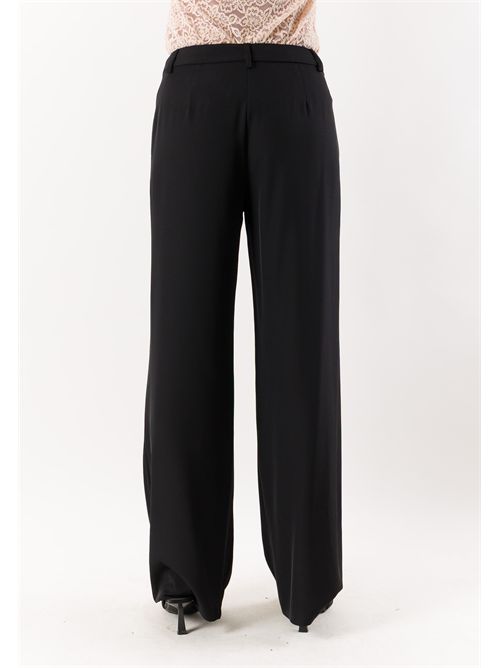 pantalone palazzo bott. MESANGE | AI26707NERO