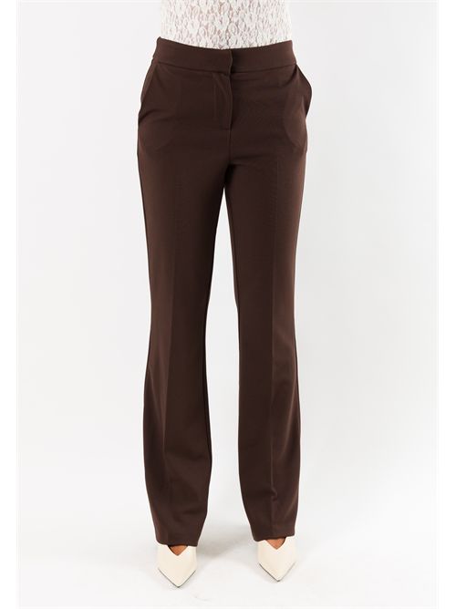 Tailleur donna elegante stretch AI26711 MESANGE | AI26711MORO