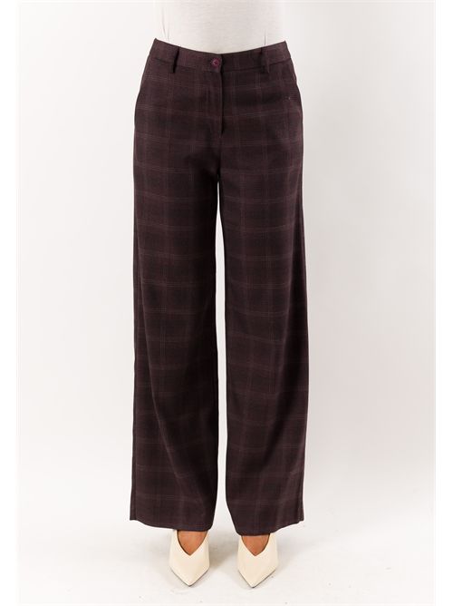 pantalone palazzo MESANGE | AI26713QUADRO BORD