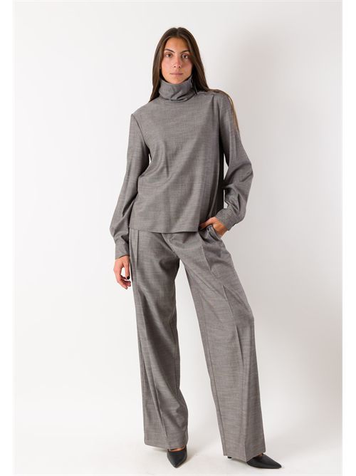 Camicia collo alto morbido 8C0340 PATRIZIA PEPE | 8C0340C0250S796