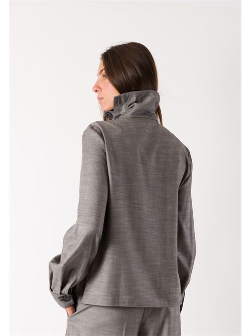 Camicia collo alto morbido 8C0340 PATRIZIA PEPE | 8C0340C0250S796