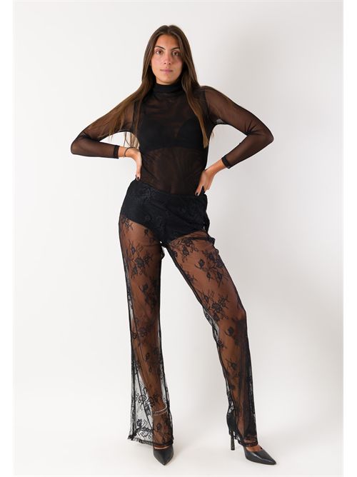Pantaloni in pizzo trasparente 8P0483 PATRIZIA PEPE | 8P0483J0050K103