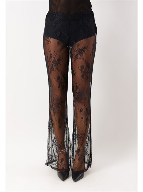 Pantaloni in pizzo trasparente 8P0483 PATRIZIA PEPE | 8P0483J0050K103