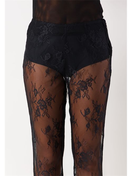 Pantaloni in pizzo trasparente 8P0483 PATRIZIA PEPE | 8P0483J0050K103