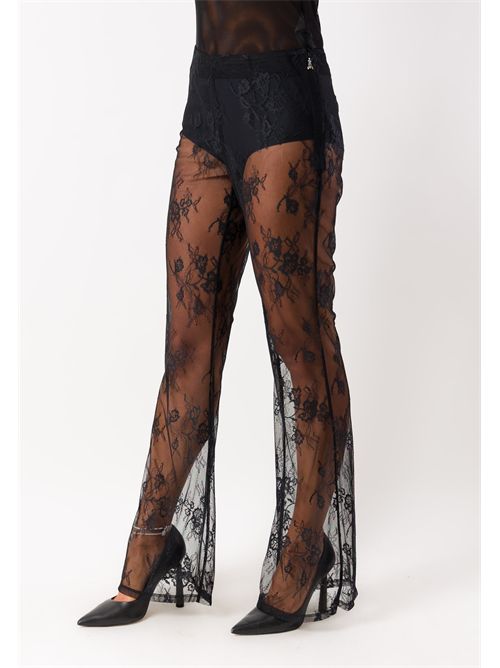 Pantaloni in pizzo trasparente 8P0483 PATRIZIA PEPE | 8P0483J0050K103