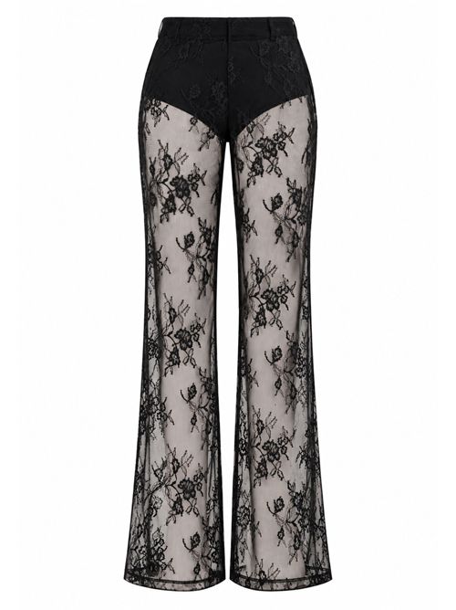 Pantaloni in pizzo trasparente 8P0483 PATRIZIA PEPE | 8P0483J0050K103
