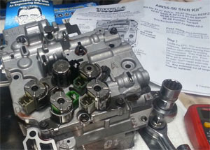 AW 55-50SN Transmission Solenoid DIY