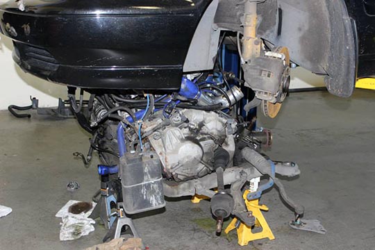 ARD's bare metal S70 build photo 1