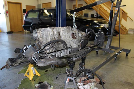 ARD's bare metal S70 build photo 5