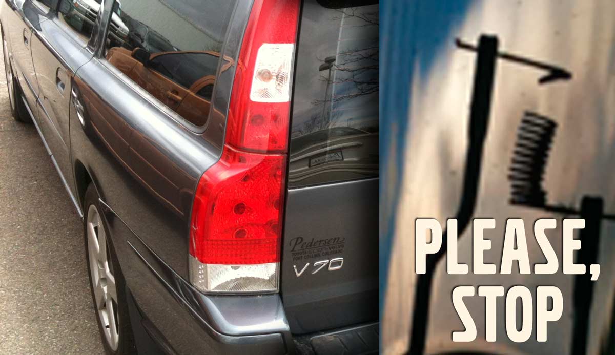 2001 XC70 Tail Lights Keep Blowing