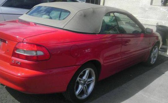 Craigslist ad - C70 Convertible Manual Trans