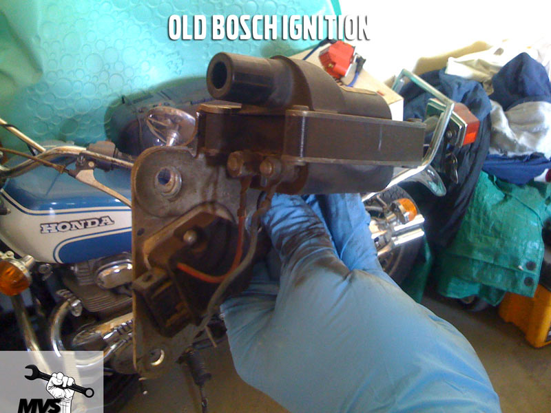 MSD ignition coil install photo