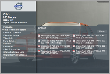 Original Technical Publications 850 Brakes Documents