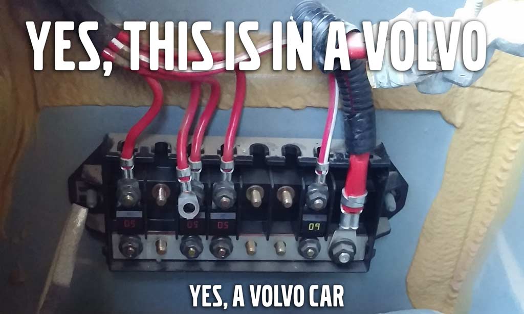 V70 Fuse box Troubleshooting