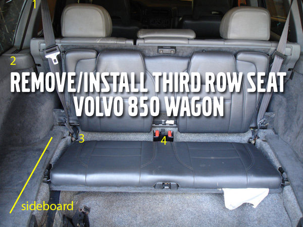 Remove/Install Third Row Seat