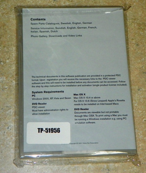 850 Repair Manual CD-ROM package back