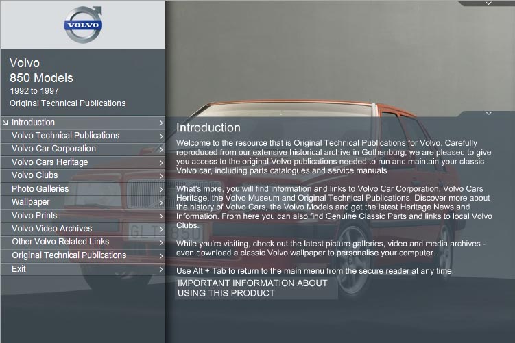 850 Repair Manual CD-ROM introduction