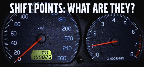 Shift Points on S/V70 T5