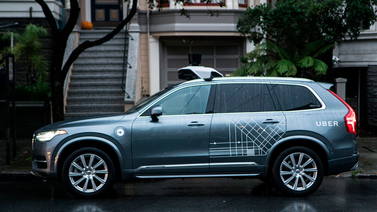 Uber autonomous Volvo XC90