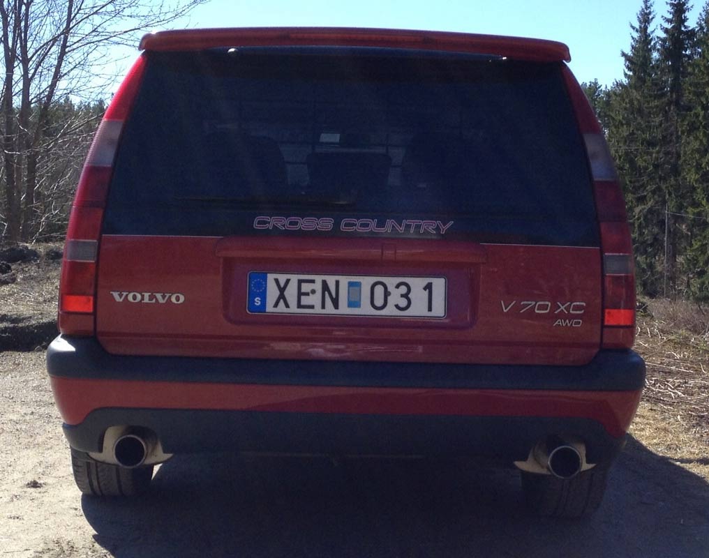 V70 XC red