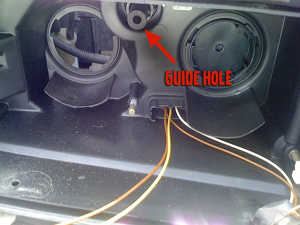 Volvo 850 Headlight Disassembly Photo