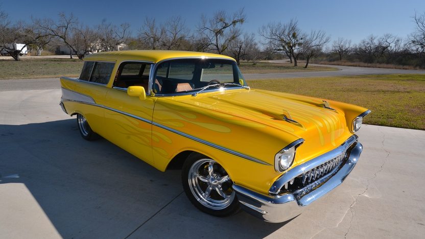 1957 Chevrolet Nomad Resto Mod Lt1 Custom Paint And