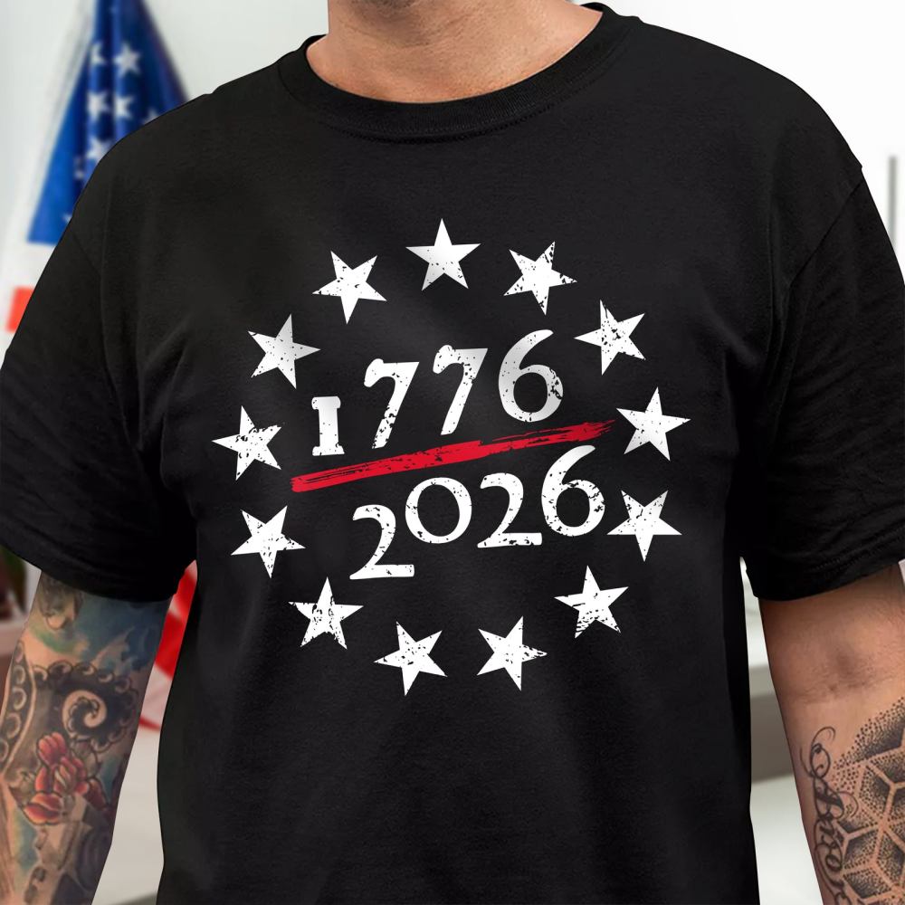 1776-2026 Usa 250th Anniversary Dark Shirt America 250 Merchandise Patriotic Gifts For Dad