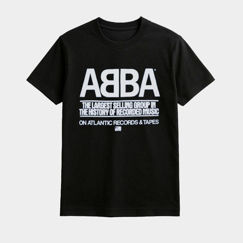 1979 ABBA Atlantic Records Promo Shirt ABBA Merch Gifts For Pop Music Fans