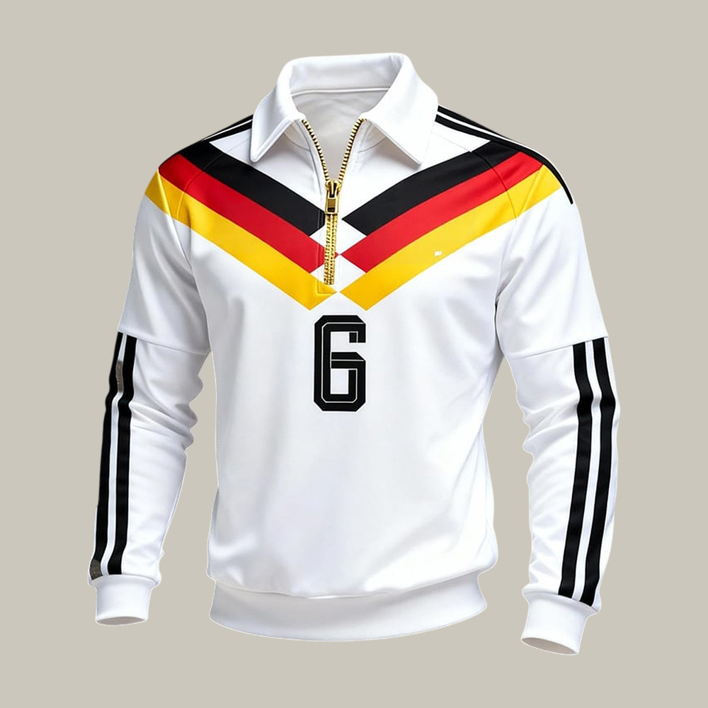 2026 FIFA World Cup Germany Polo Long Sleeve Shirt 2026 FIFA World Cup Apparel Gift For Fans