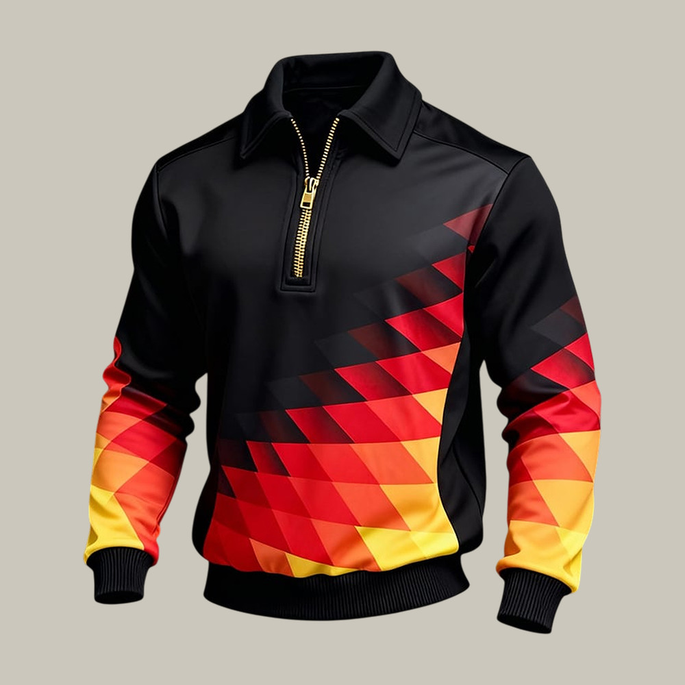 2026 FIFA World Cup Germany Team Polo Long Sleeve Shirt 2026 FIFA World Cup Apparel Present