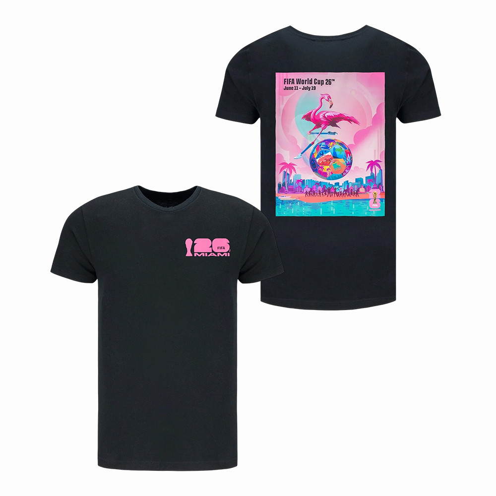 2026 FIFA World Cup Miami Soccer T-Shirt World Cup 2026 Soccer Clothes Game Day Gear