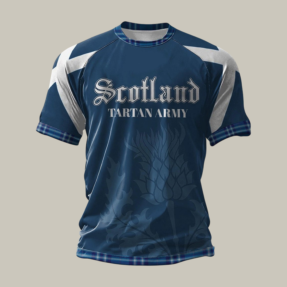 2026 FIFA World Cup Scotland Tartan Army T-Shirt 2026 FIFA World Cup Merch Soccer Fan Gear