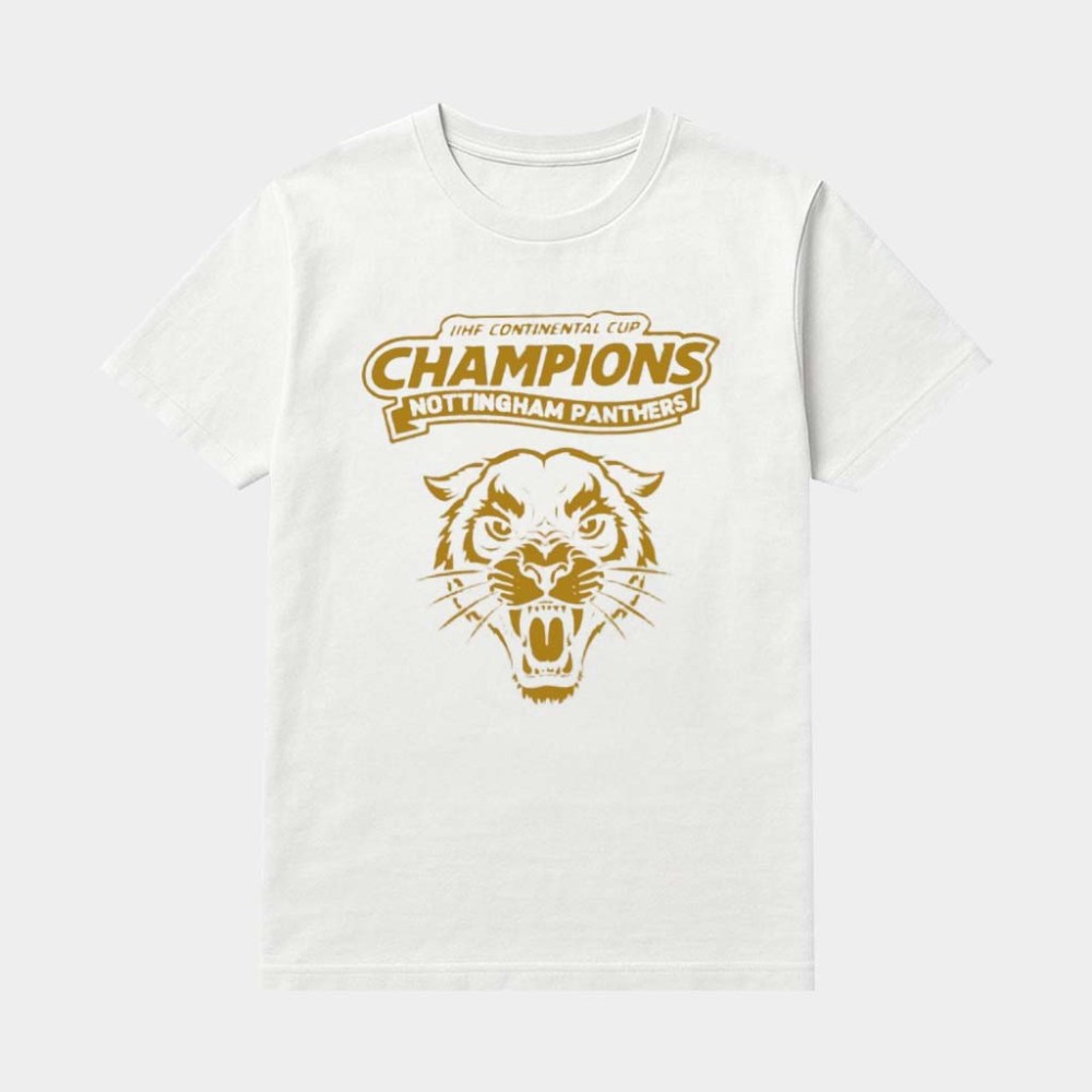 2026 IIHF Continental Cup Champions Nottingham Hockey Mascot Shirt Gifts For Ice Hockey Fans