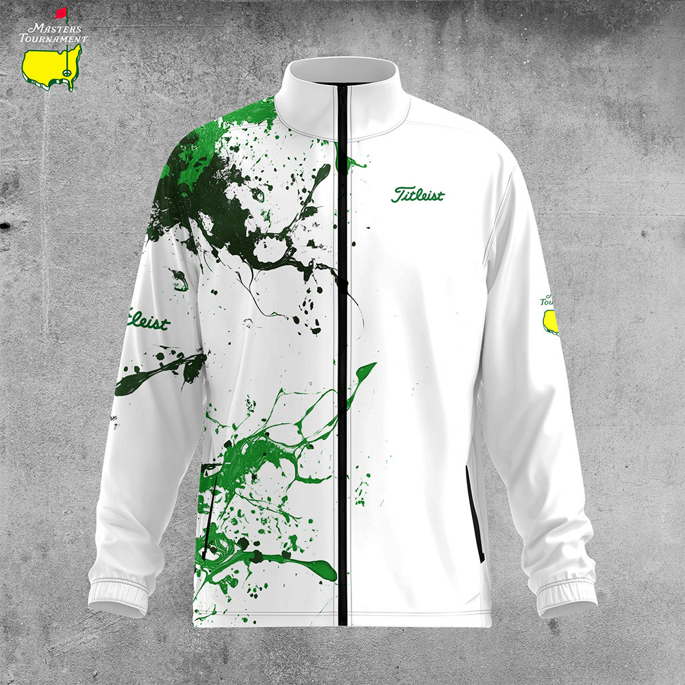 2026 Master Tournament Titleist Golf Collar Jacket Augusta National Golf Apparel Gift Idea