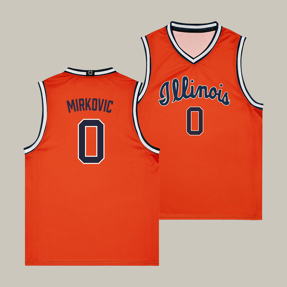 2026 NCAA Men's Final Four Basketball Mirkovic Tank Top Basketball Clothes Game Day Gear