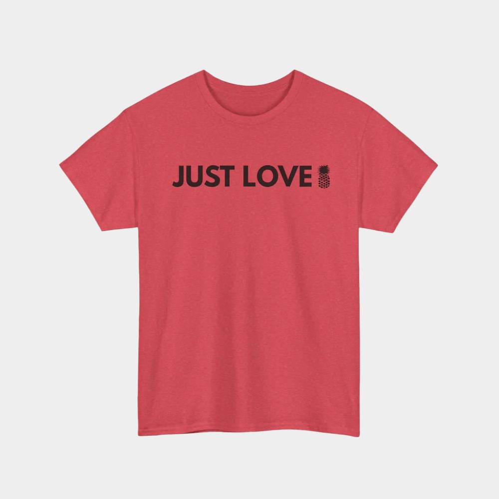 21 Pineapples Shirt Co Merch Just Love T-Shirt Gift Ideas For Husband