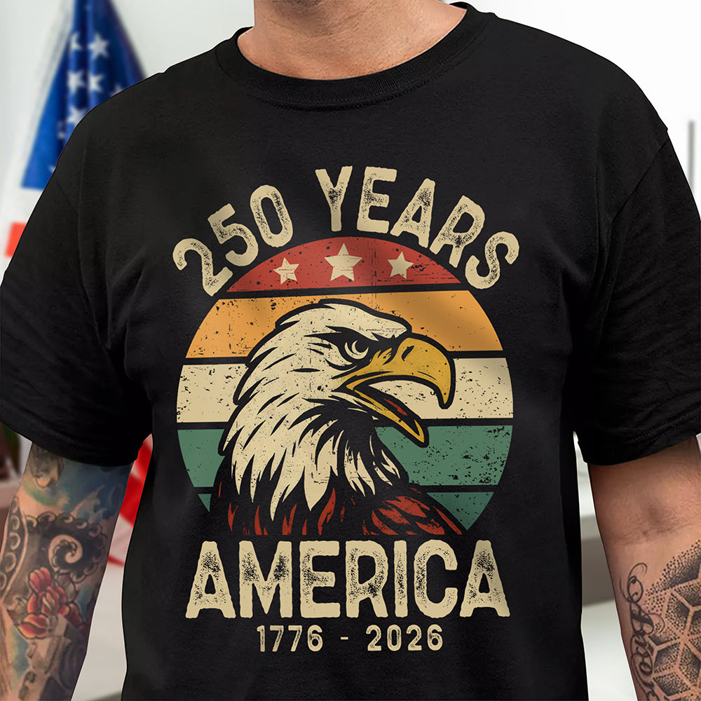 250 Years Of America Dark Shirt America 250 Merchandise Gifts For Patriots
