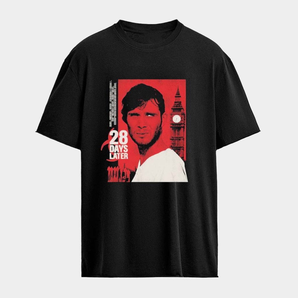 28 Days Later Alone T-Shirt 28 Days Later Merch Gifts For Horror Lovers