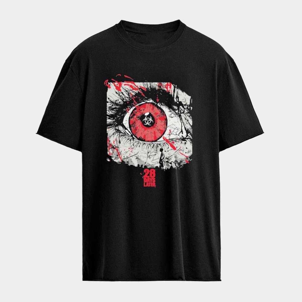 28 Days Later Rage Eye T-Shirt 28 Days Later Merch Best Gifts For Horror Film Lovers