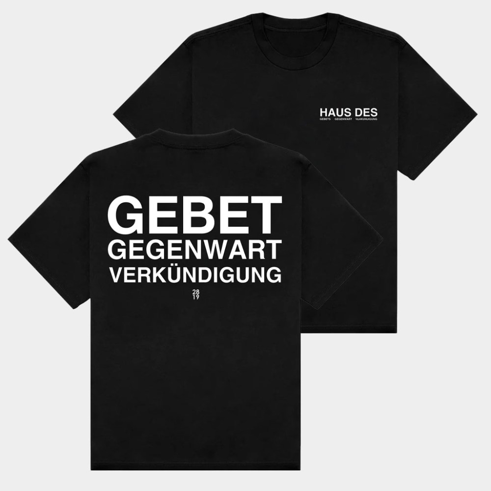 2819 Church Merch Gebet Gegenwart Verkundigung T-Shirt Religious Gifts For Friends