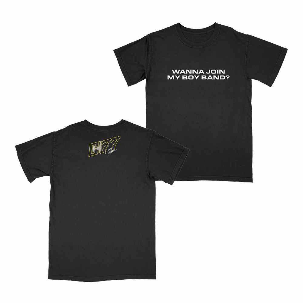 47 Carson Hocevars Boy Band T-Shirt Wanna Join My Boy Band Merch Gift For Him
