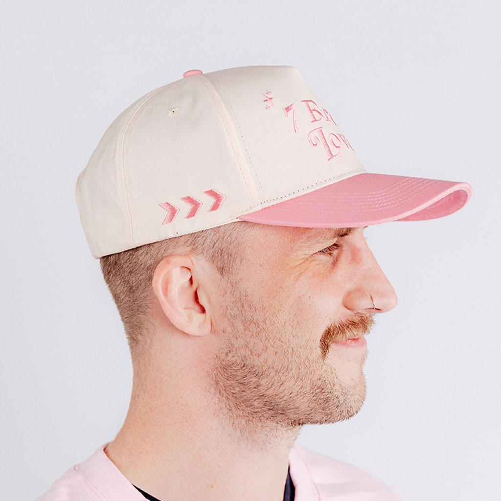 7 Brew Merch Sweetheart Hat Embroidered 7 Brew Lover Hat Valentine's Gift Ideas For Him