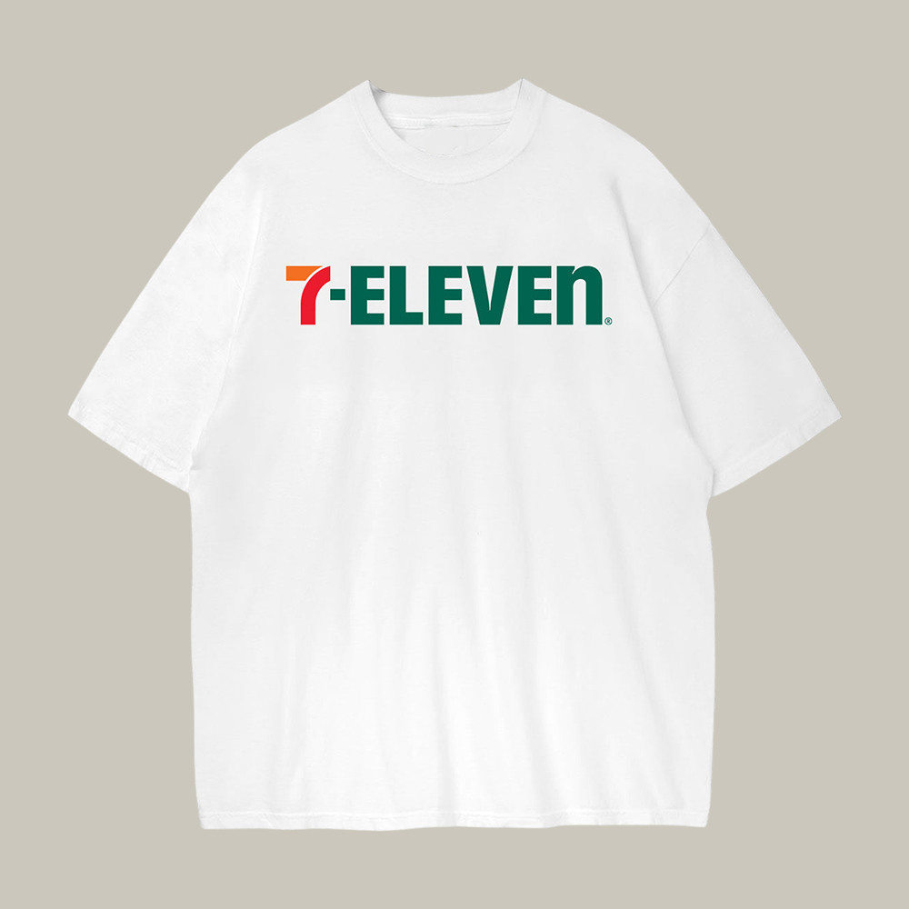 7 Eleven Logo T-Shirt Convenience Store Merch Unique Present For Boyfriend
