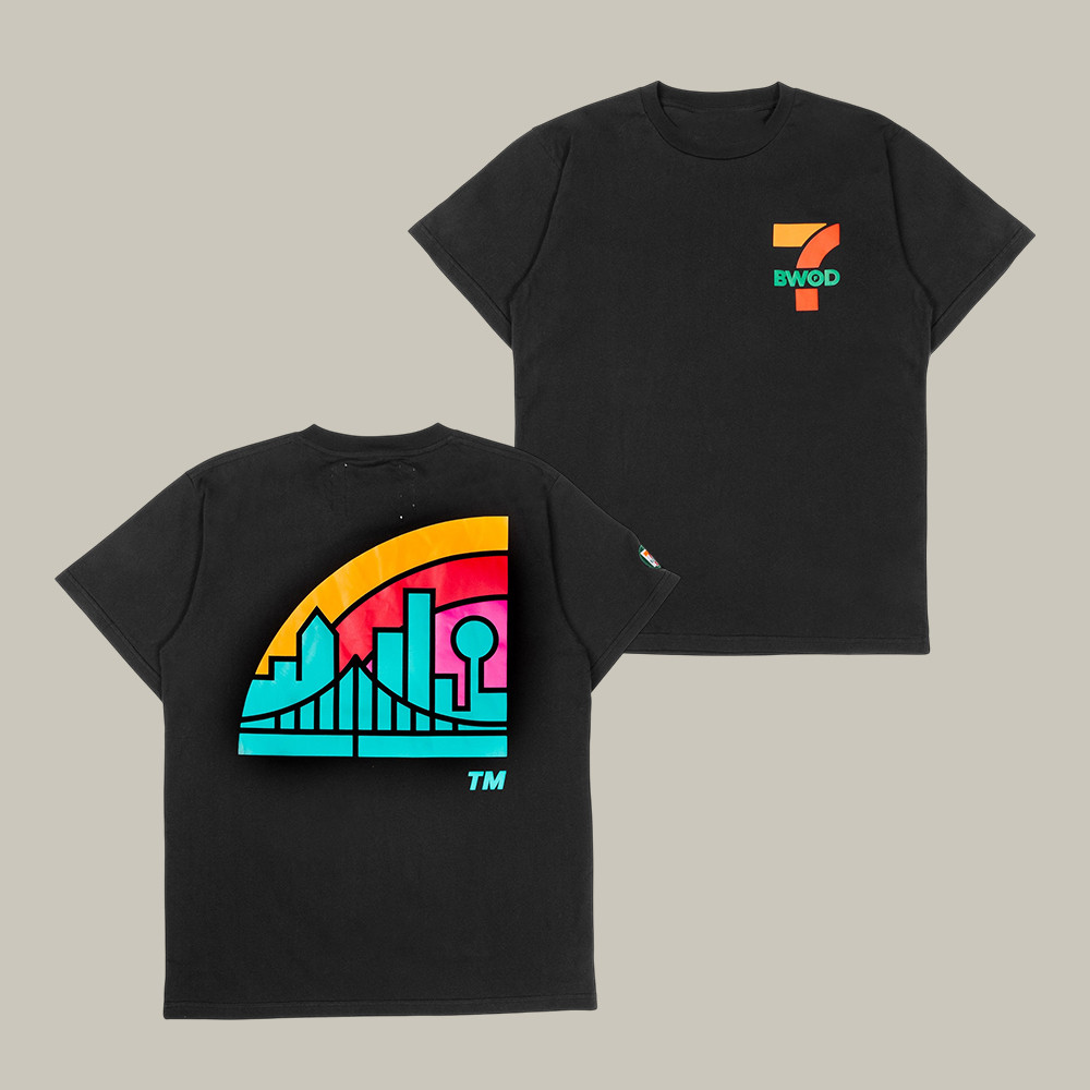 7 Eleven x By Way Of Dallas Skyline T-Shirt 7 Eleven Birthday Clothing Present For Wife